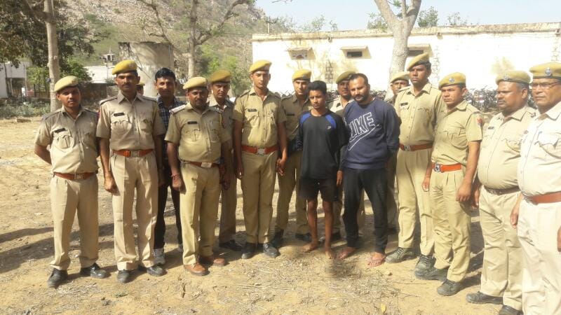 murder case open by jaipur rural police, four accused arrest