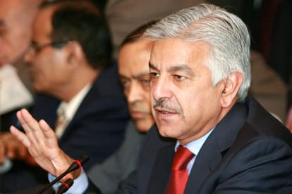 Pakistan’s Foreign Minister Khawaja Asif remark on terrorism and let group