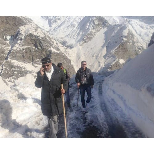 congress mla ravi thakur address people grievances in lahaul spiti