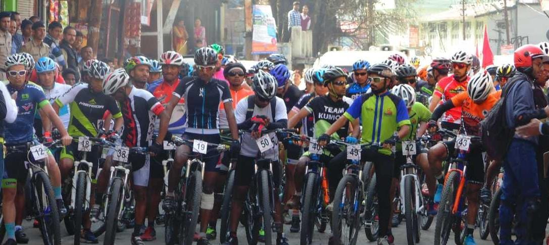 MTB rally leaves for Gwalam