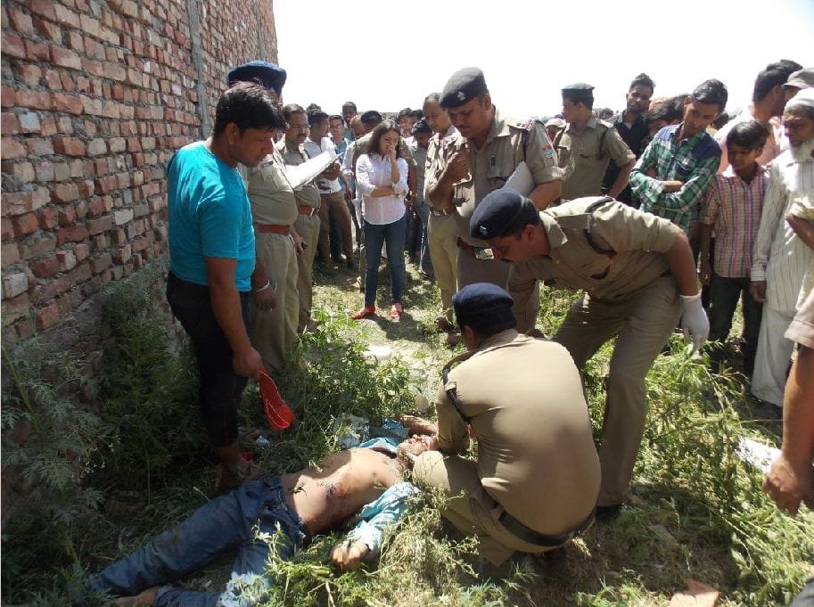 Brutal murder in sitapur