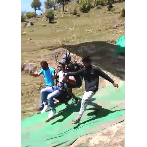 bollywood actor sonu sood enjoy paragliding and trekking in dharamshala