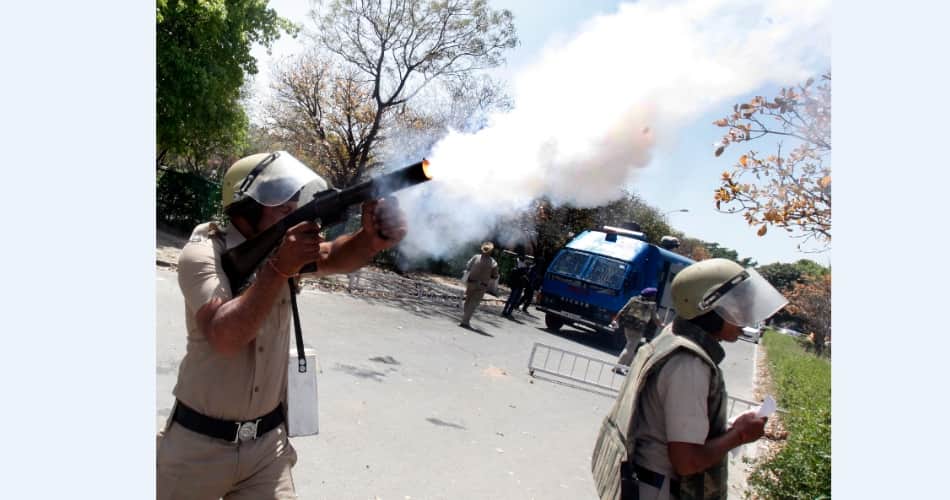 Fee hike protest: Students, cops clash at Panjab University
