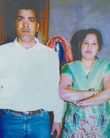 suicide,Wife, hangs, herself, husband, shot himself, license revolver, jind