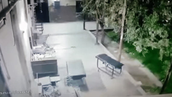 provincial hospital rosario a ghost image captured in cctv footage