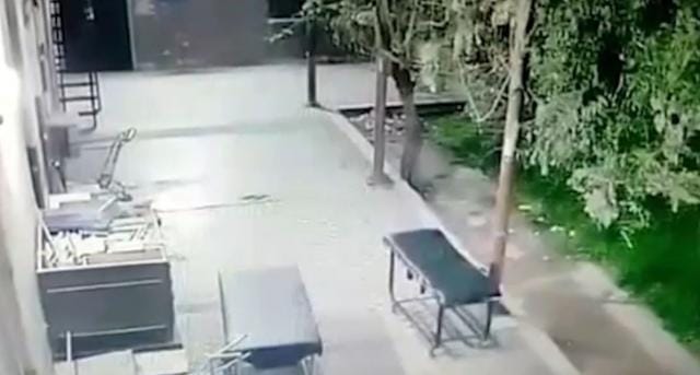 provincial hospital rosario a ghost image captured in cctv footage