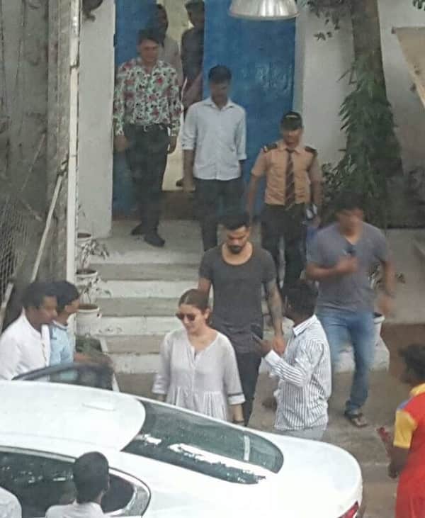 Anushka Sharma Visits Injured Virat Kohli In Bengaluru