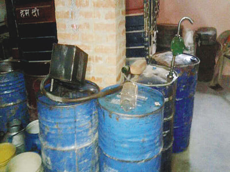 Adulterated diesel and petrol in Karauli