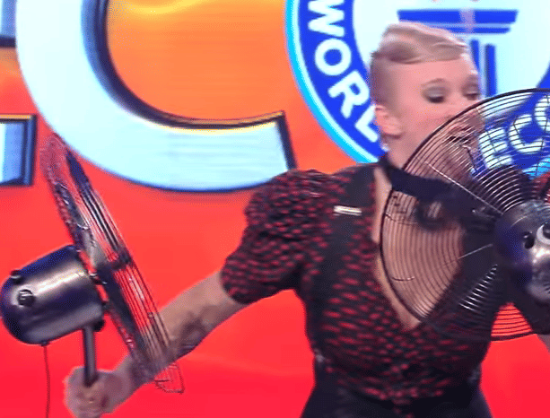 zoe ellis can stop fan blades by using her tongue