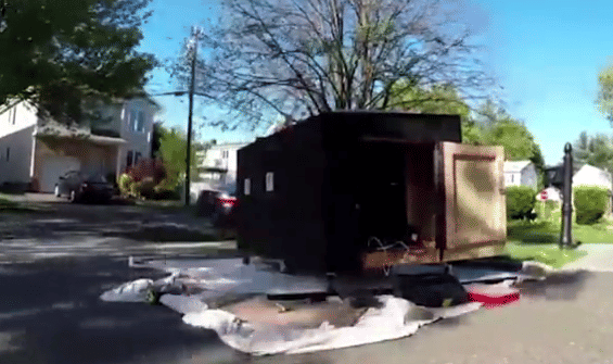 This Homeless Man In New York Has Been Living In A Dumpster