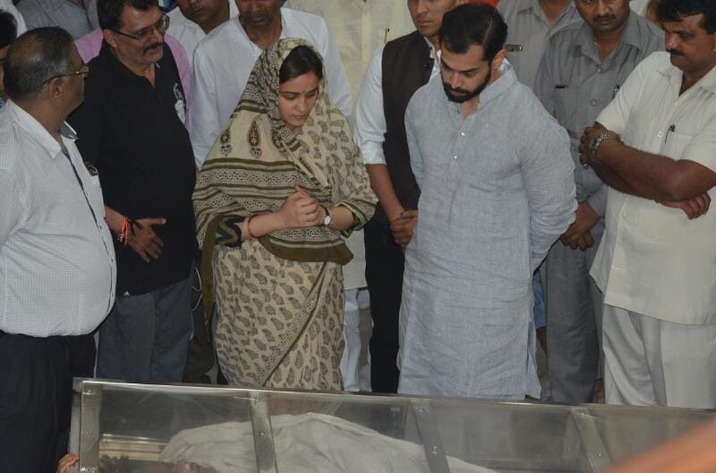 congress leader akhilesh das gupta died of heart attack