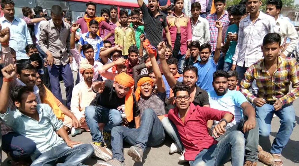 Breaking statues provokes anger, jam