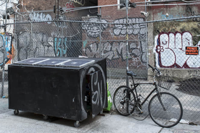 This Homeless Man In New York Has Been Living In A Dumpster