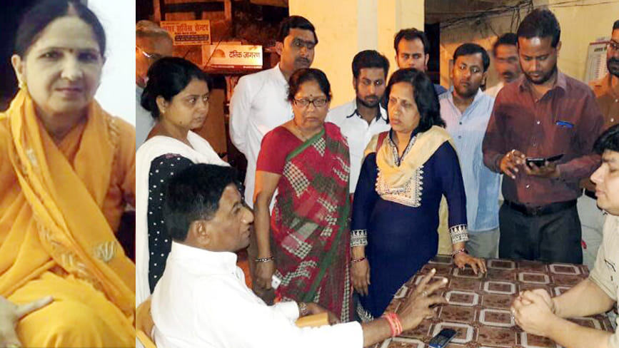 bjp women leader death in kanpur