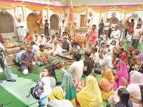 Muni Hanuman Jayanti with devotion