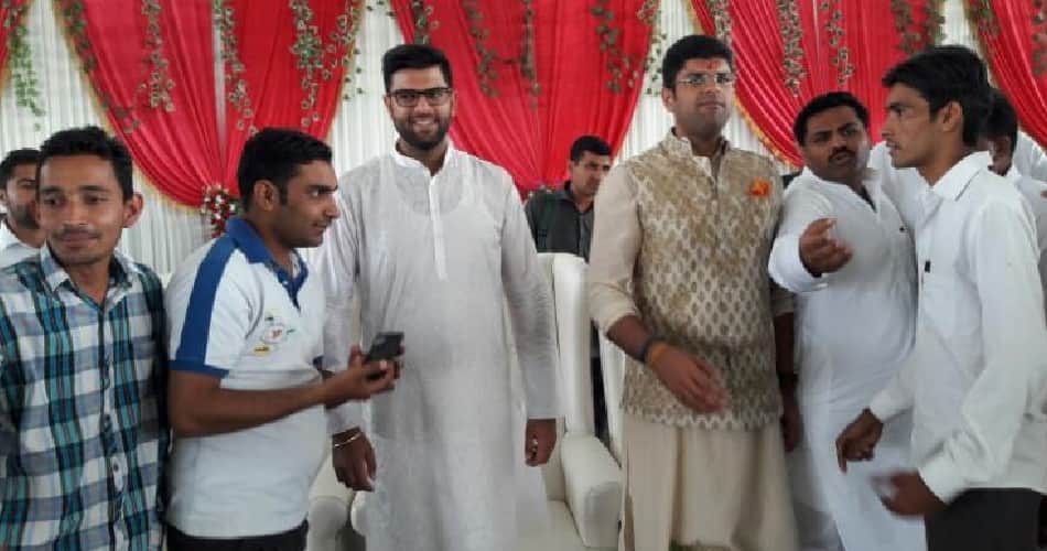 india's youngest mp dushyant chautala wedding with meghna ahlawat, unique invitation