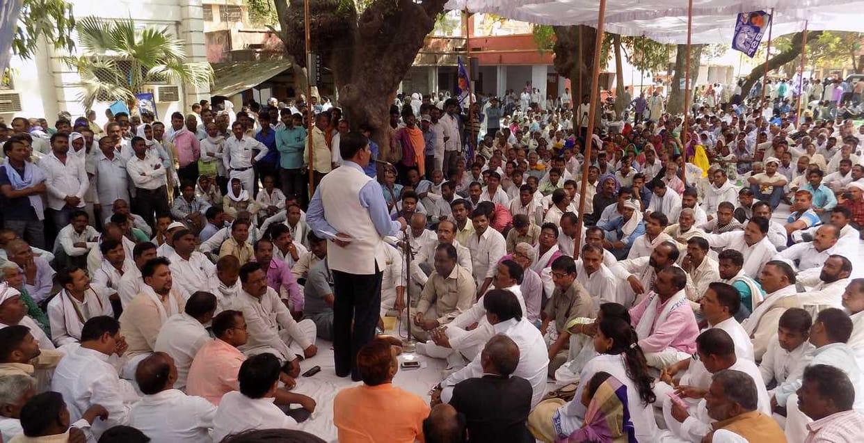EVM manipulated democracy