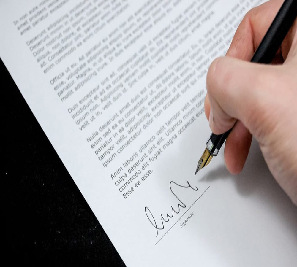 signature says Human nature 