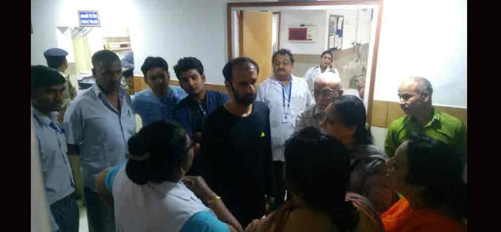 business partner entered in house and did 9 round firing in noida, mother and son dead