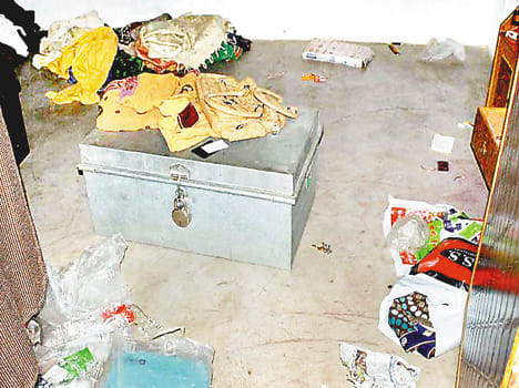 theft in soldier house