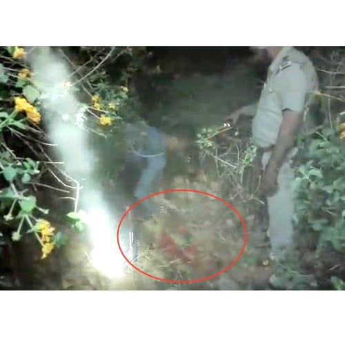 man killed sister in law buried dead body in jungle