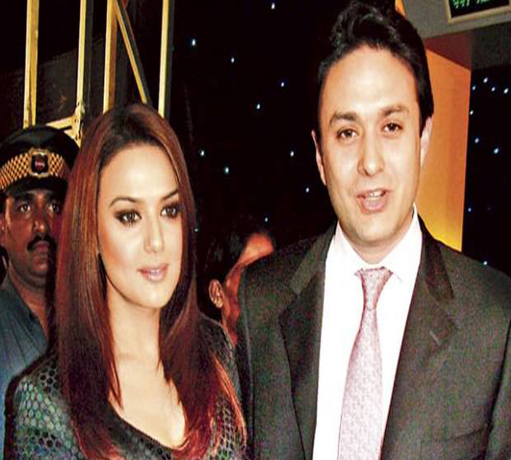 Preity Zinta back with ex Ness Wadia, spotted during an IPL 2017 match