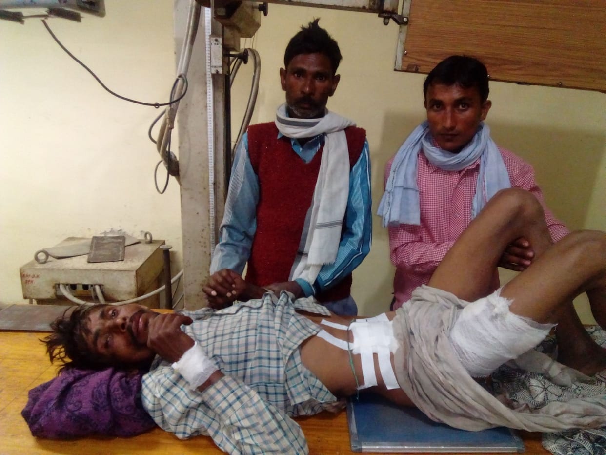 Ranjan shot the young man, the condition seriously