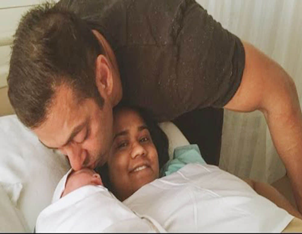 Arpita shares a throwback picture of young Salman, who's this child in the photo ?