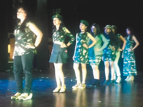 Katwak made talent in fashion show