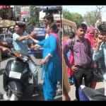 पुलिस ने चलाया एंटी रोमियो अभियान