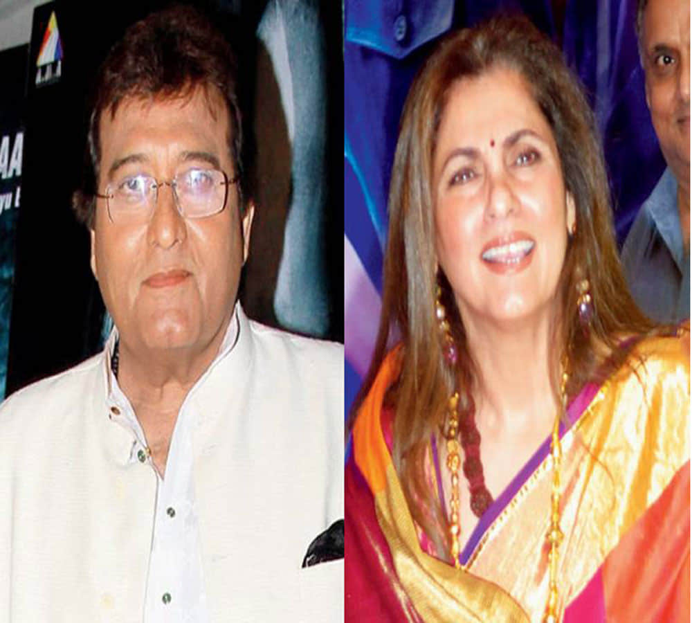 dimple kapadia and vinod khanna intimate scene in film prem dharam