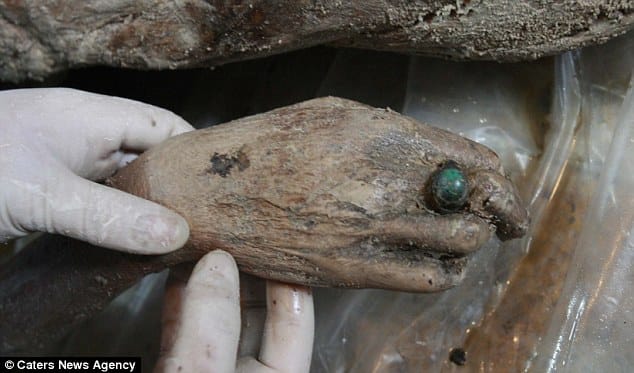 700-year-old mummy found by chance by Chinese road workers