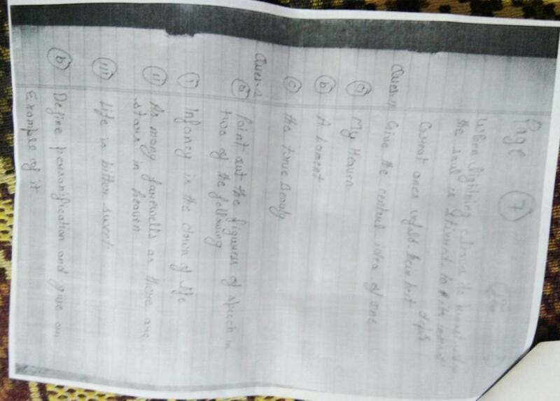 Intermediate English paper out, crew in officials