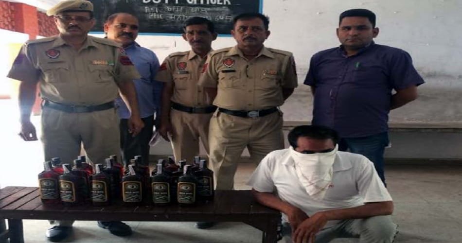  BJP leader's brother arrested for illegal liquor