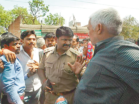 Villagers did not get cash in bank