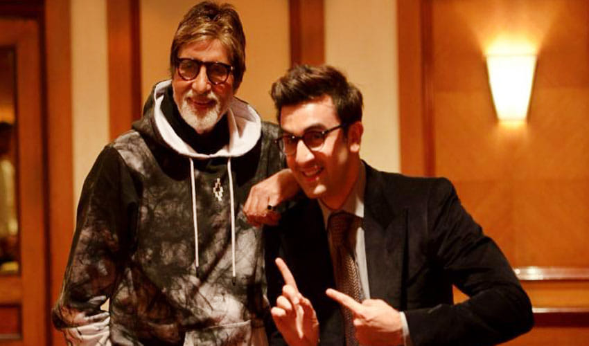 Amitabh Bachchan Shares Chilhood Pictures Of Ranbir Kapoor On Twitter