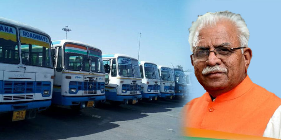 haryana government suspends 120 roadways workers due to strike