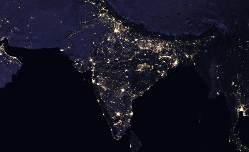 NASA images show how India looks like from space at night from 2012-2016