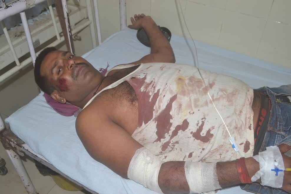 Quarrel with relatives in sikar