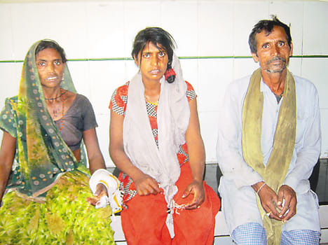 The whole family was beaten, firing on cattle lifting