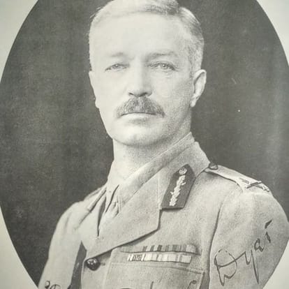 General Dyer said in 30 seconds Fire and Stole 379 bodies