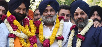 BJP grand victory in delhi rajouri garden assembly seat, aap deafets