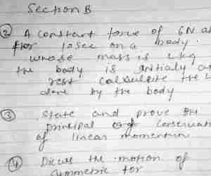 Question paper out for the fouth time
