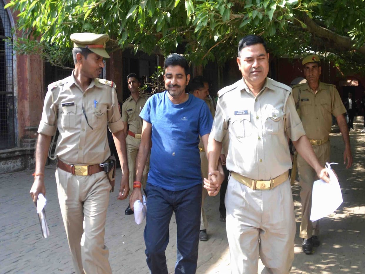 Sarwar Yadav surrender, sent to jail