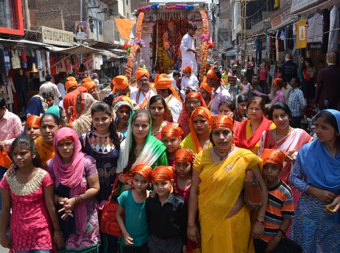 Sai Palki Shobhayatra extracted with pomp.