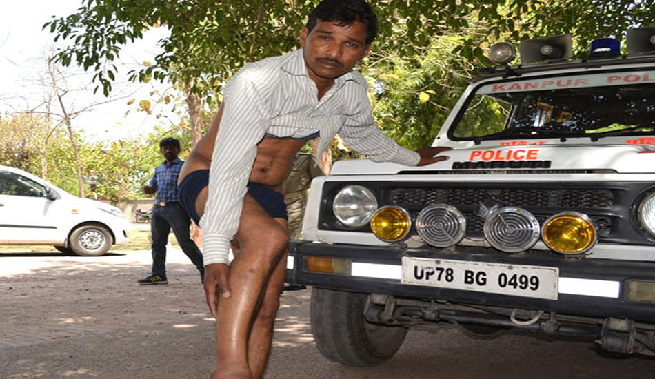 police gundaraj in yogi goverment  
