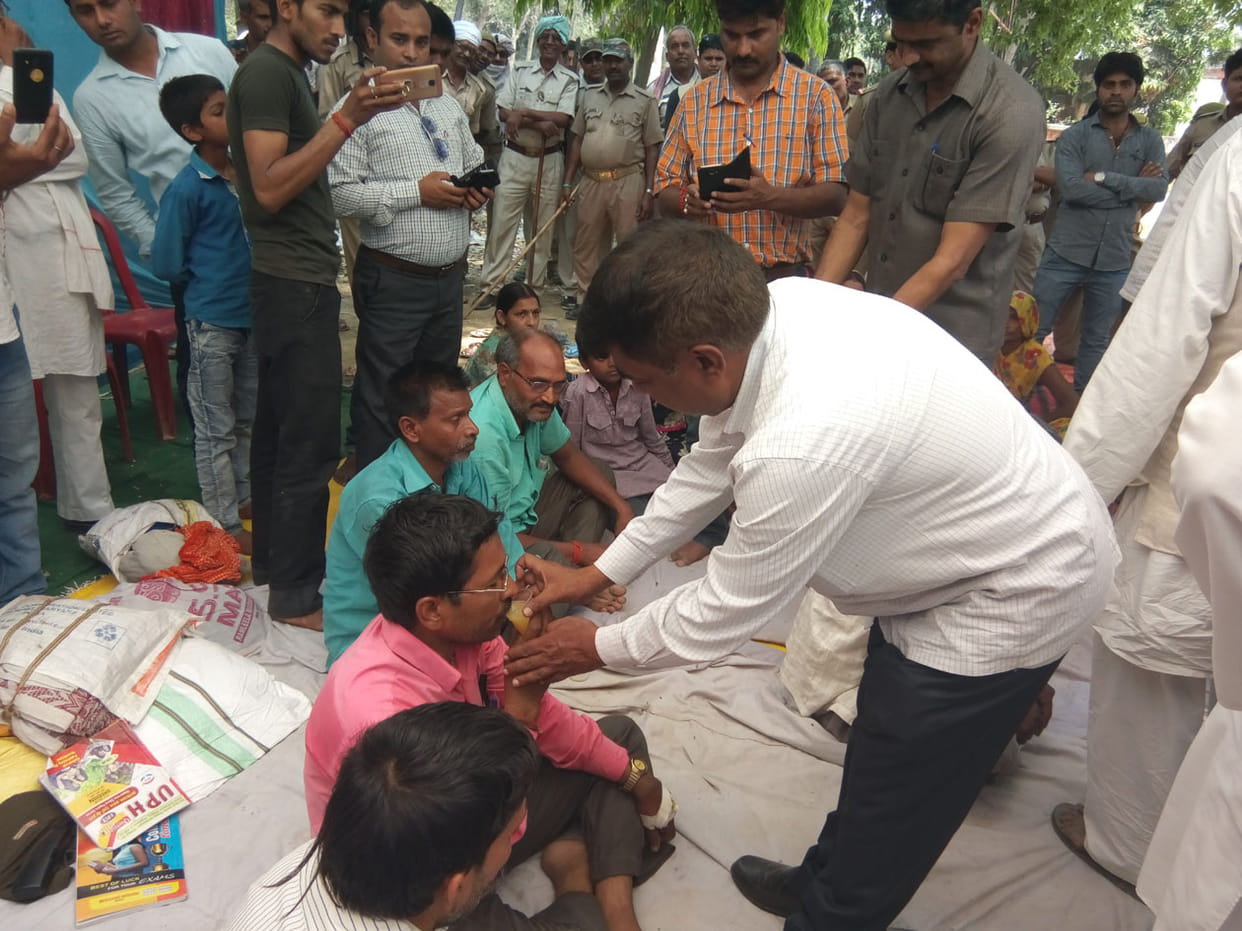  Five days of hunger strike in Rudrapur 
