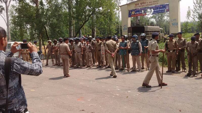 dispute on bhim rao ambedkar jayanti at roorkee