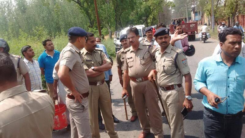 dispute on bhim rao ambedkar jayanti at roorkee