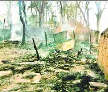 16 house wasted by Fire